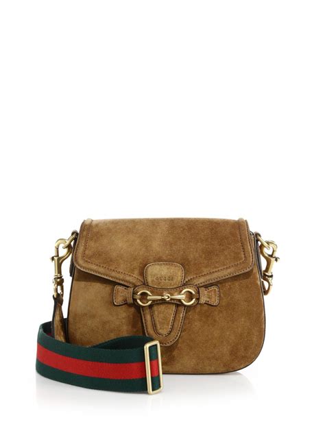 gucci suede brown bag|gucci dark brown leather bag.